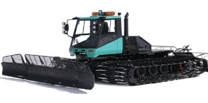 ゲレンデ整備車